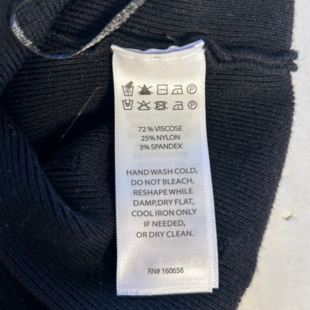 Sincerely Jules Black Ribbed Corset Style Cropped Tank Top  Sz L - Picture 8 of 10